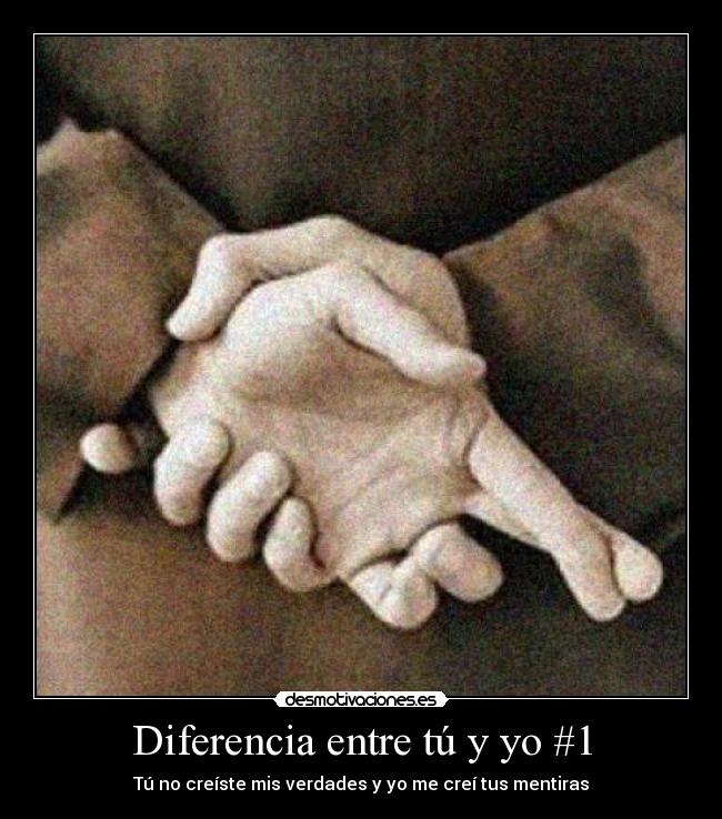 Diferencia entre tú y yo #1 - 