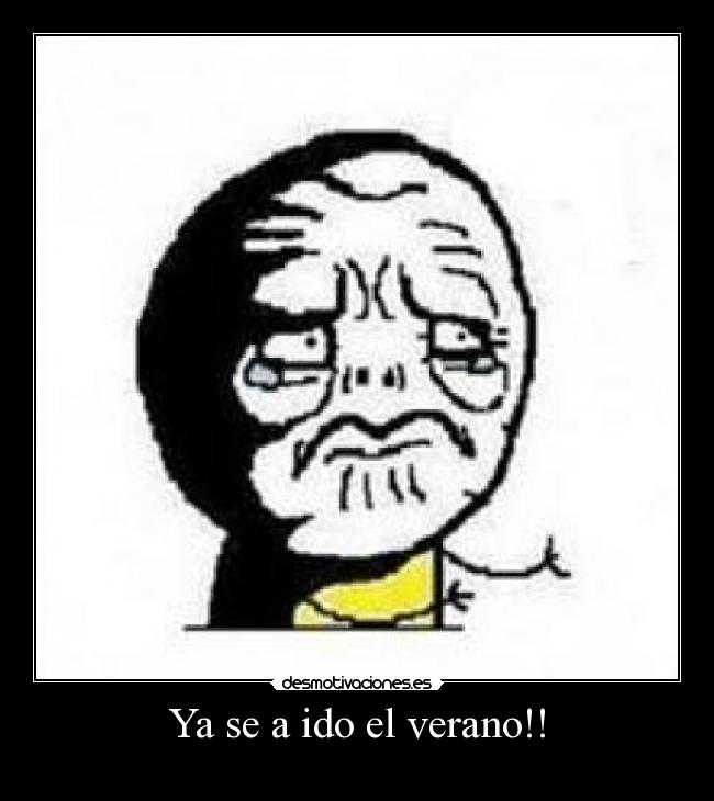 Ya se a ido el verano!! -