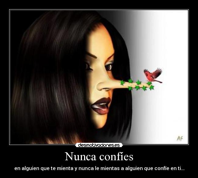 Nunca confíes -