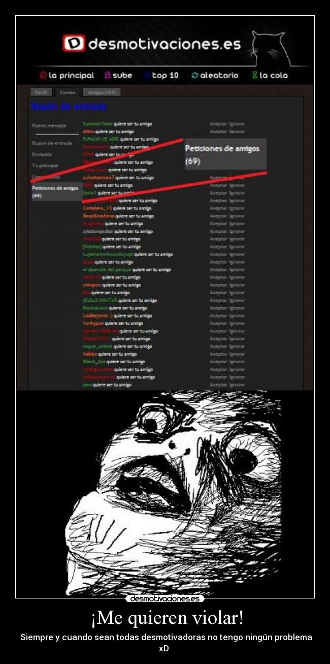 ¡Me quieren violar! - 