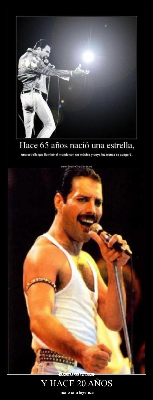 Y HACE 20 AÑOS - murio una leyenda