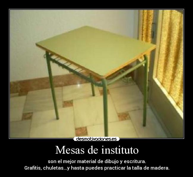 Mesas de instituto - 