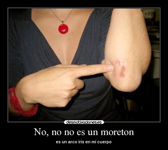 No, no no es un moreton - 