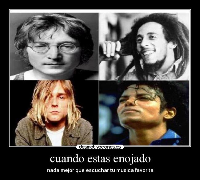 cuando estas enojado - 