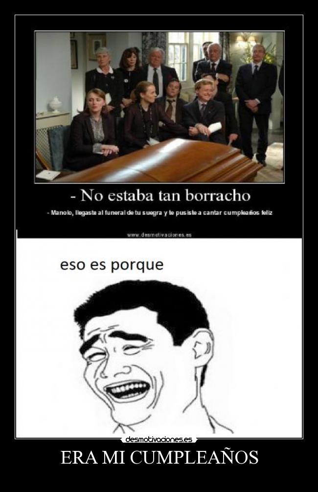 ERA MI CUMPLEAÑOS - 
