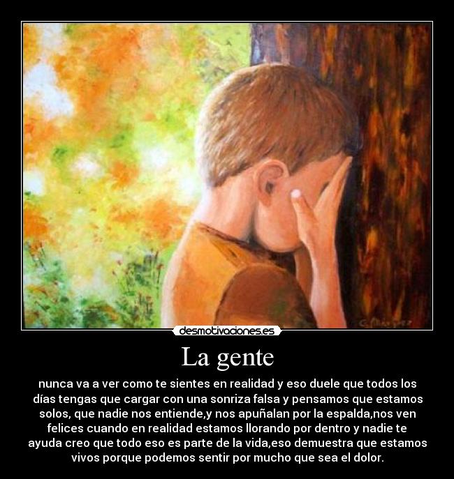 La gente -