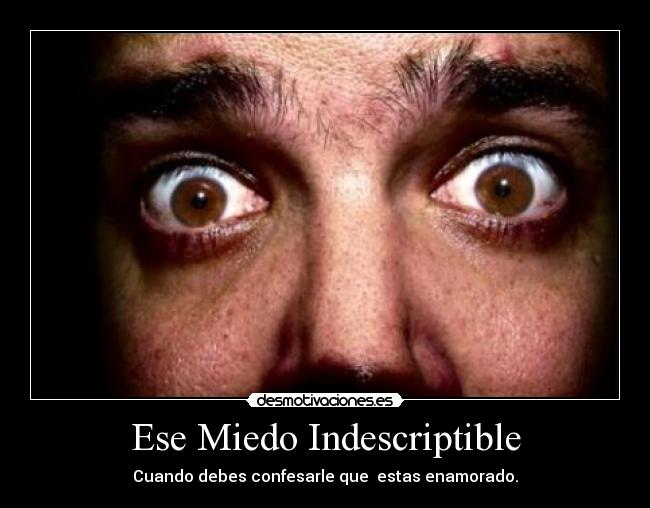 Ese Miedo Indescriptible - 