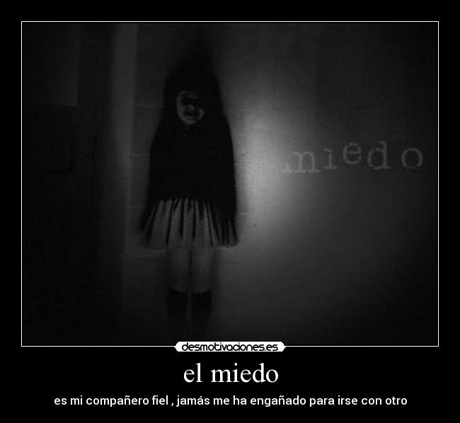 el miedo - 