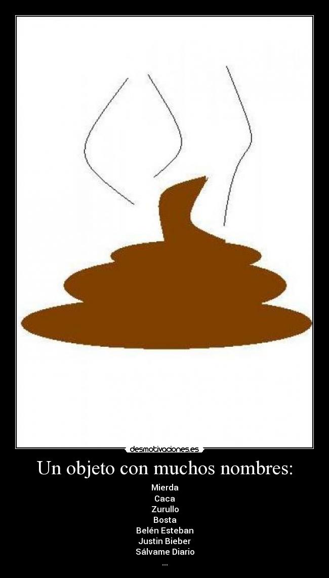 Un objeto con muchos nombres: - 