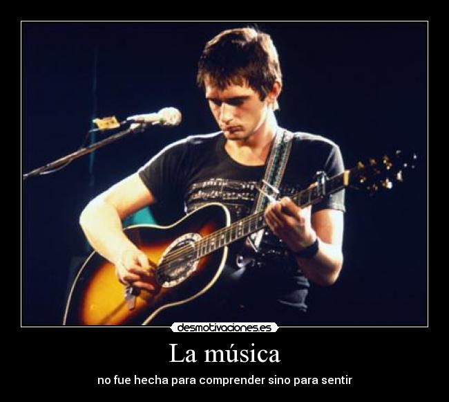 La música -