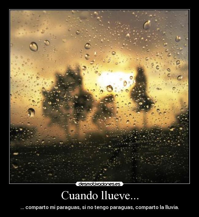 Cuando llueve... - 
