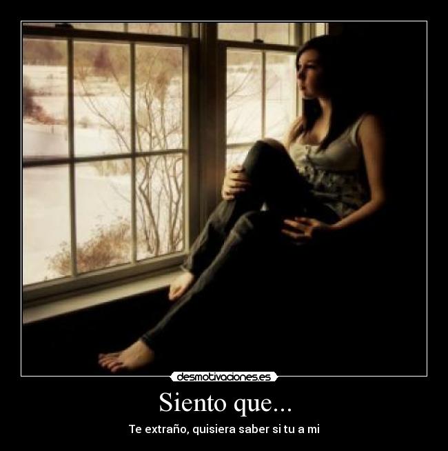 Siento que... - 