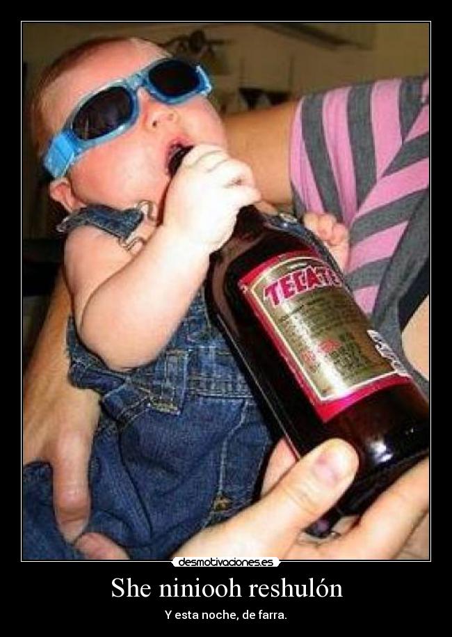 She niniooh reshulón - 