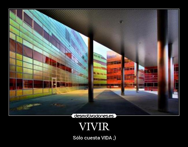 VIVIR - Sólo cuesta VIDA ;)