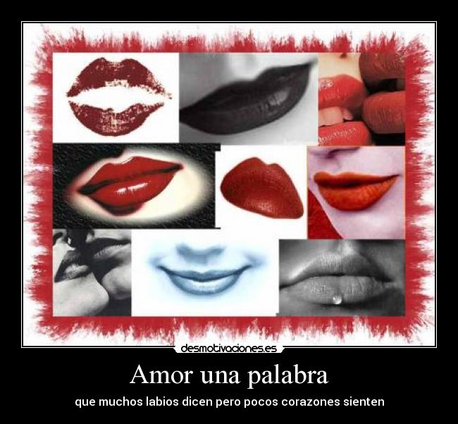 Amor una palabra -