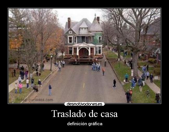 Traslado de casa - 