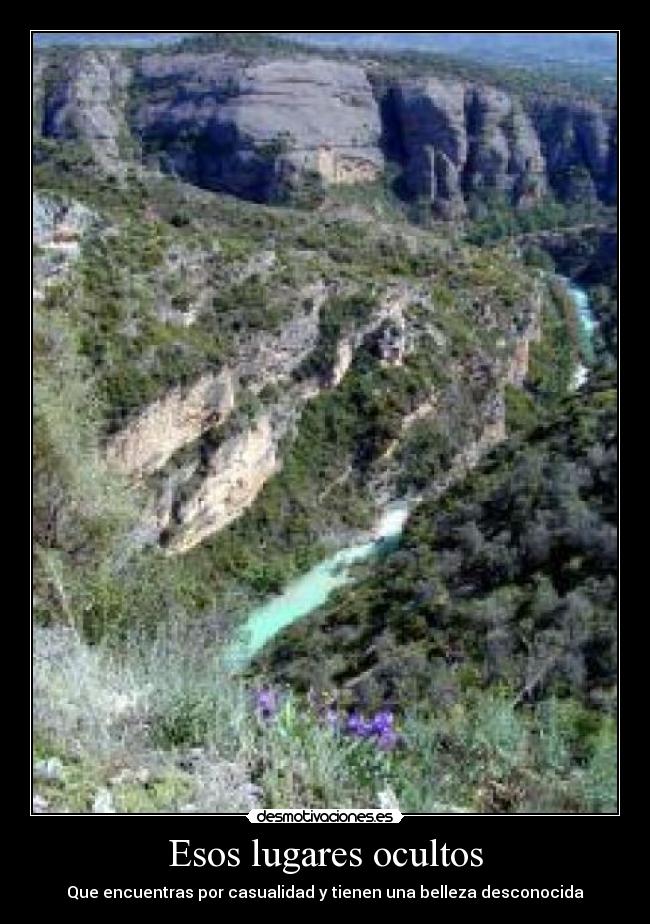 Esos lugares ocultos - 