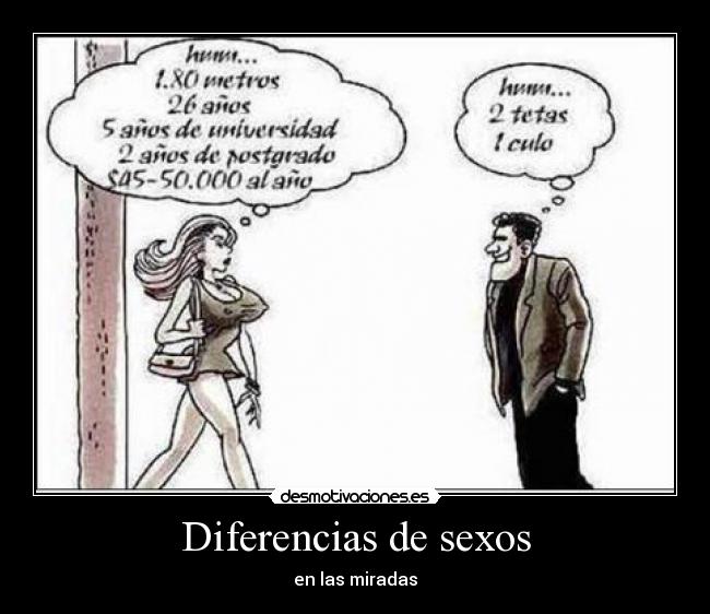 Diferencias de sexos - 