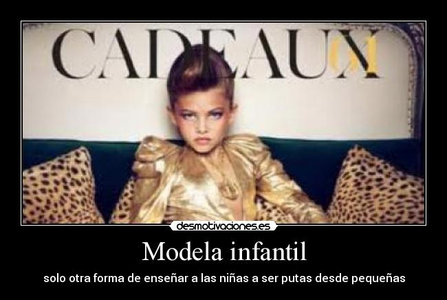 Modela infantil - 