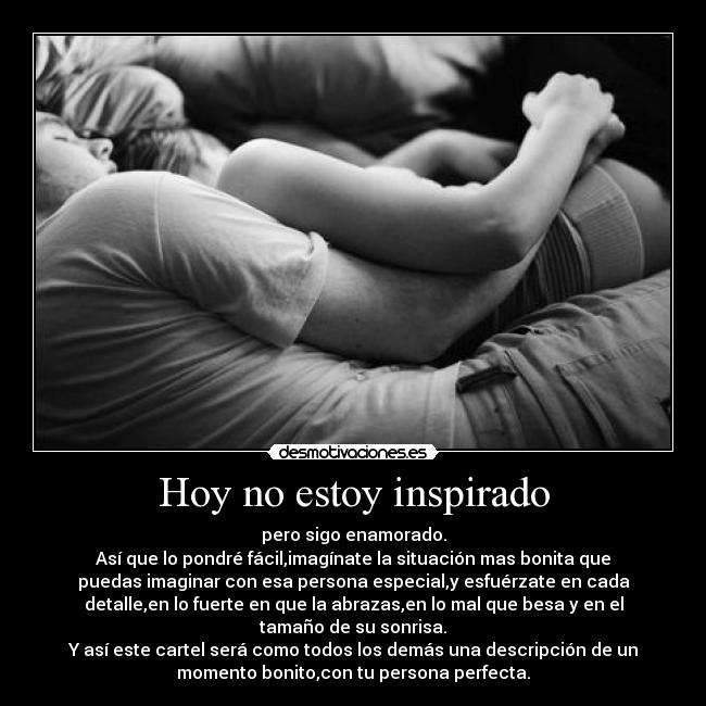 Hoy no estoy inspirado - 