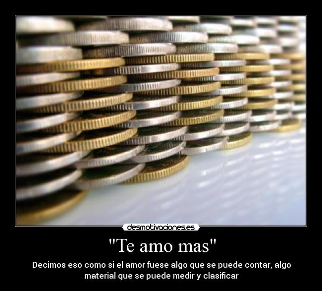 Te amo mas - 