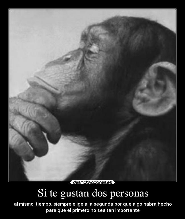 Si te gustan dos personas - 
