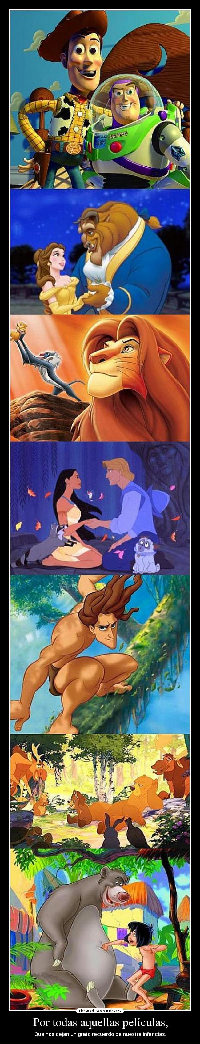 Por todas aquellas películas, -