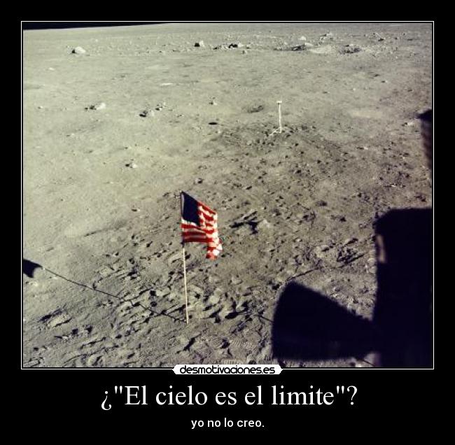 ¿El cielo es el limite? - yo no lo creo.