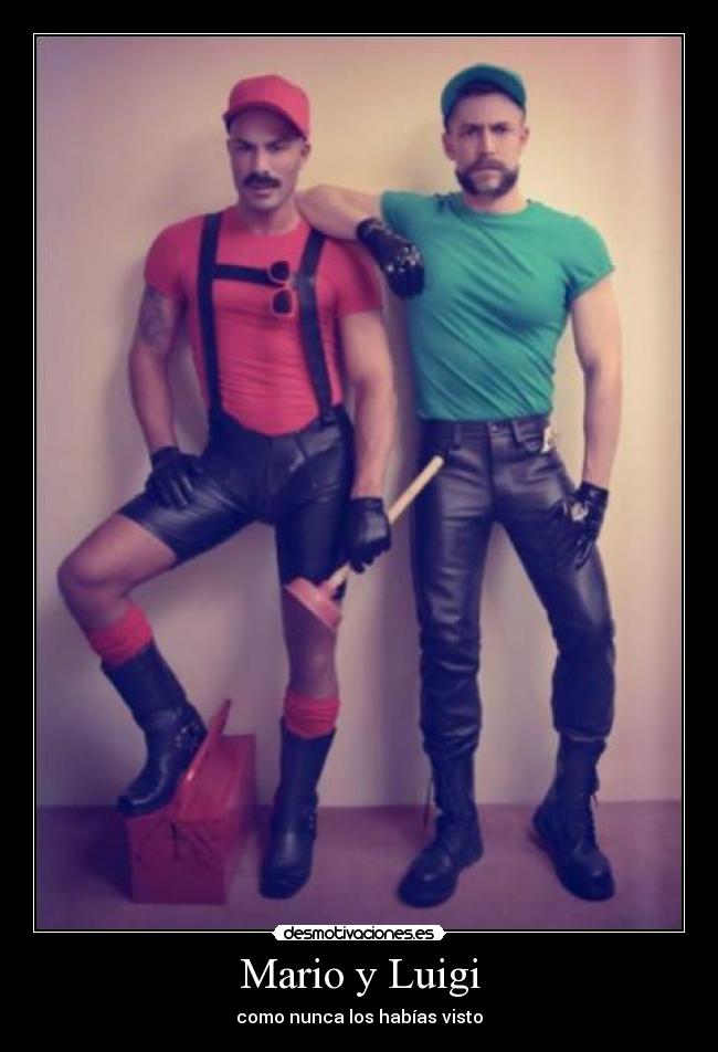 Mario y Luigi - como nunca los habías visto