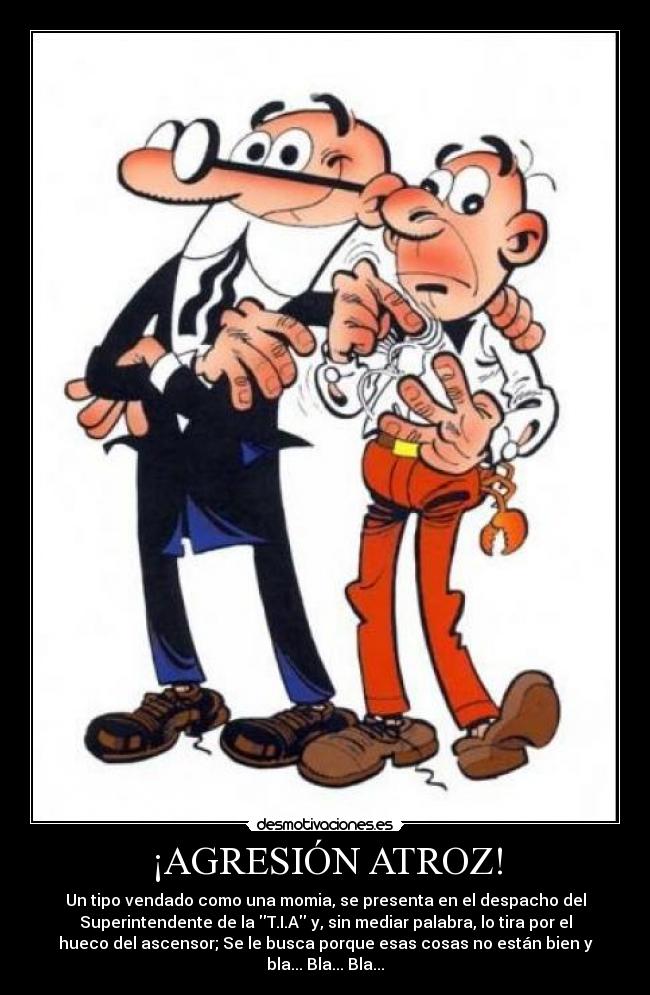 ¡AGRESIÓN ATROZ! -