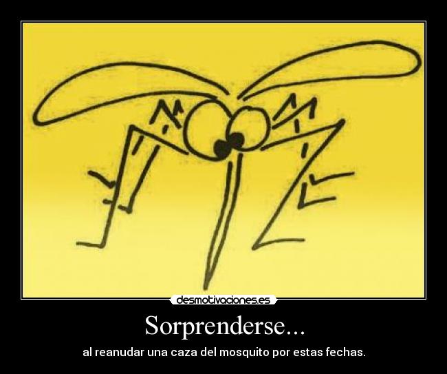 Sorprenderse... -