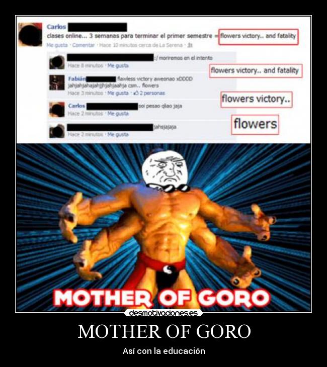 MOTHER OF GORO - Así con la educación