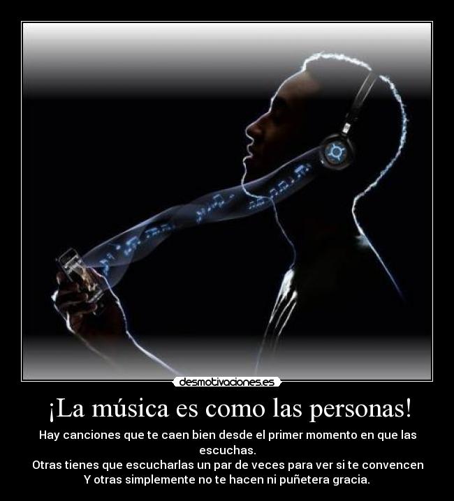 carteles musica musica las personas desmotivaciones