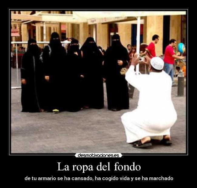 La ropa del fondo - de tu armario se ha cansado, ha cogido vida y se ha marchado