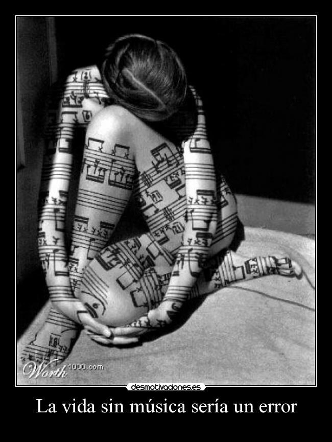 La vida sin música sería un error -