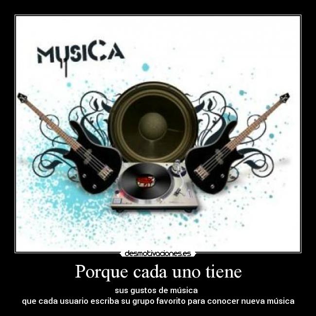 carteles grupos musica desmotivaciones