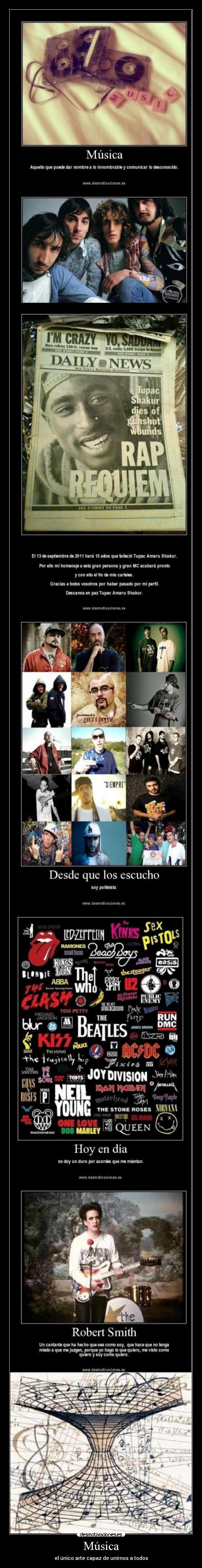 Música - el único arte capaz de unirnos a todos