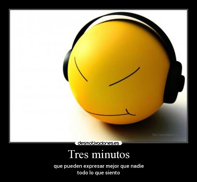 Tres minutos -