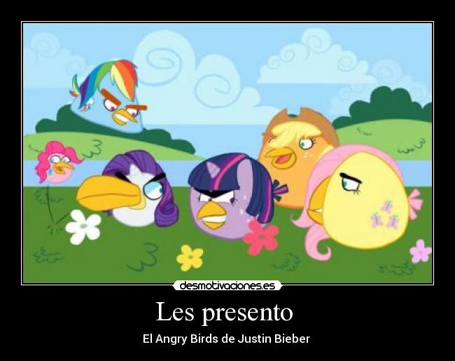 Les presento - El Angry Birds de Justin Bieber