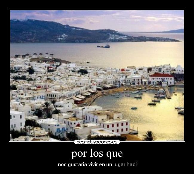 por los que -