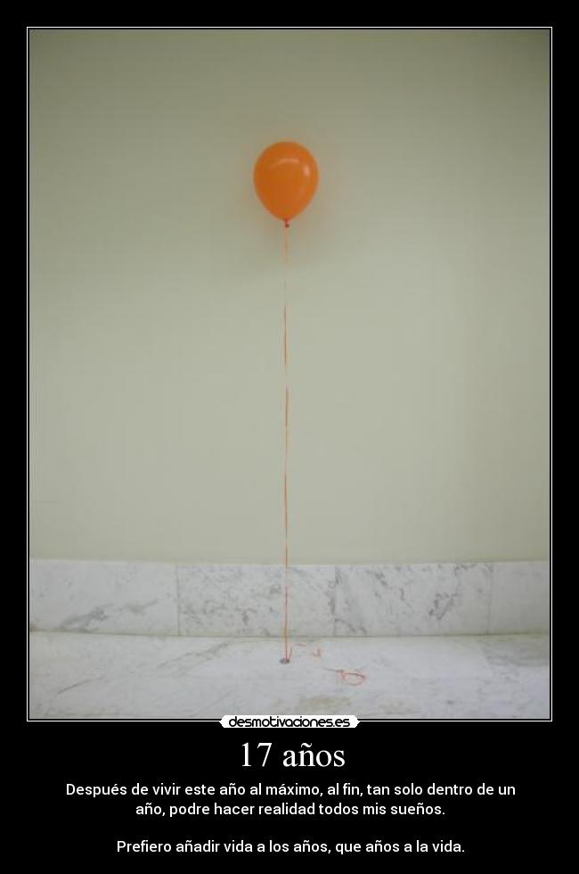 17 años - 