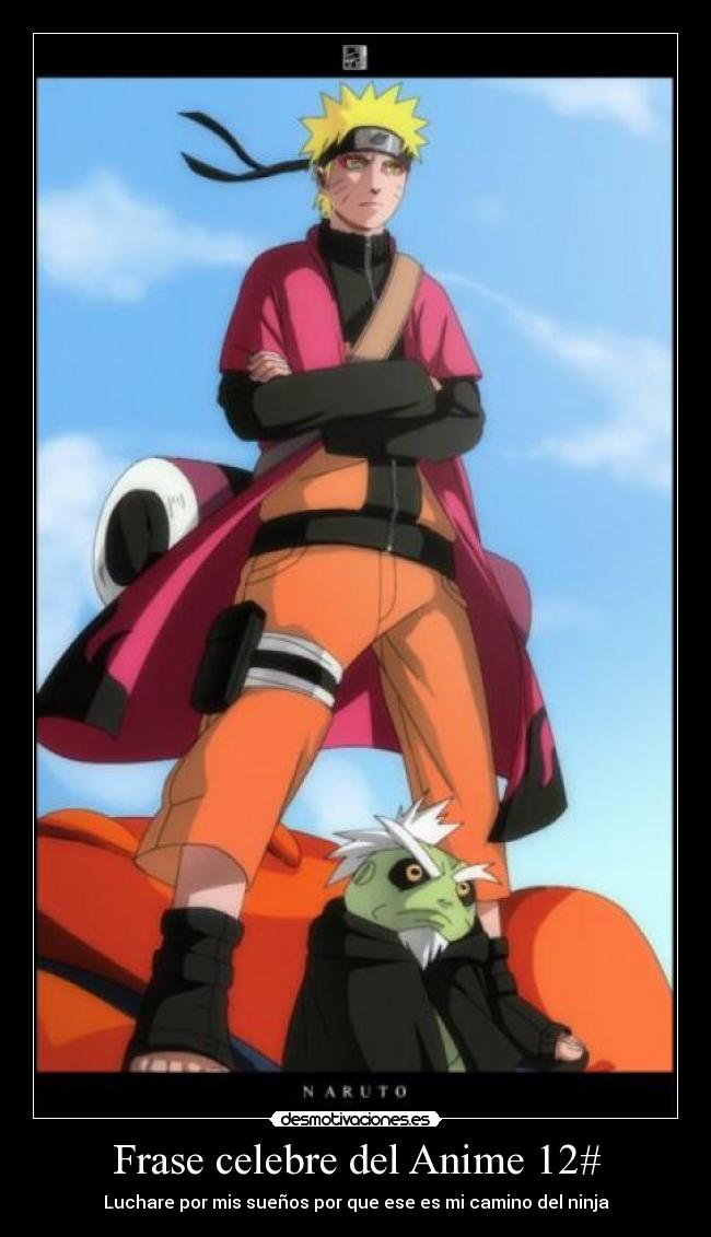 Frase celebre del Anime 12# - 