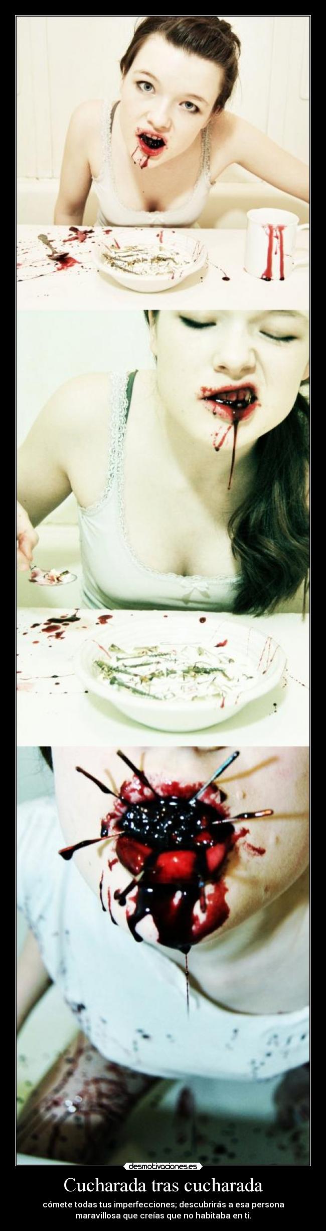 Cucharada tras cucharada -