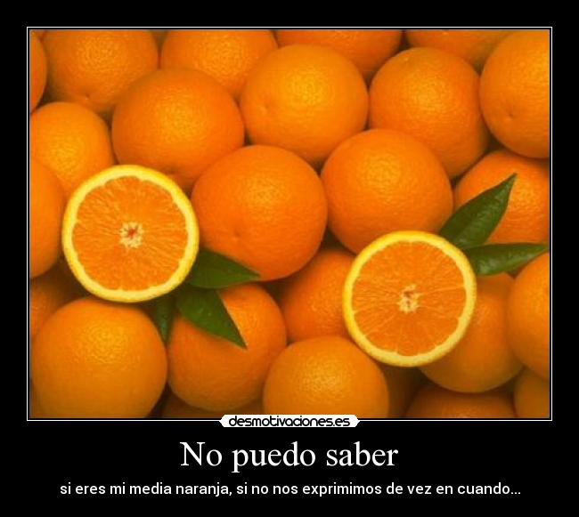 No puedo saber - 