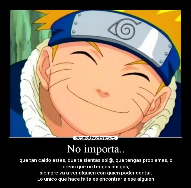 No importa.. - 