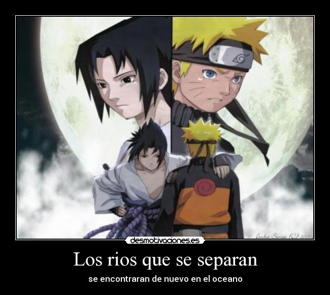 Los rios que se separan -