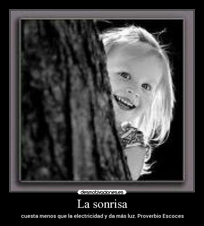 La sonrisa -