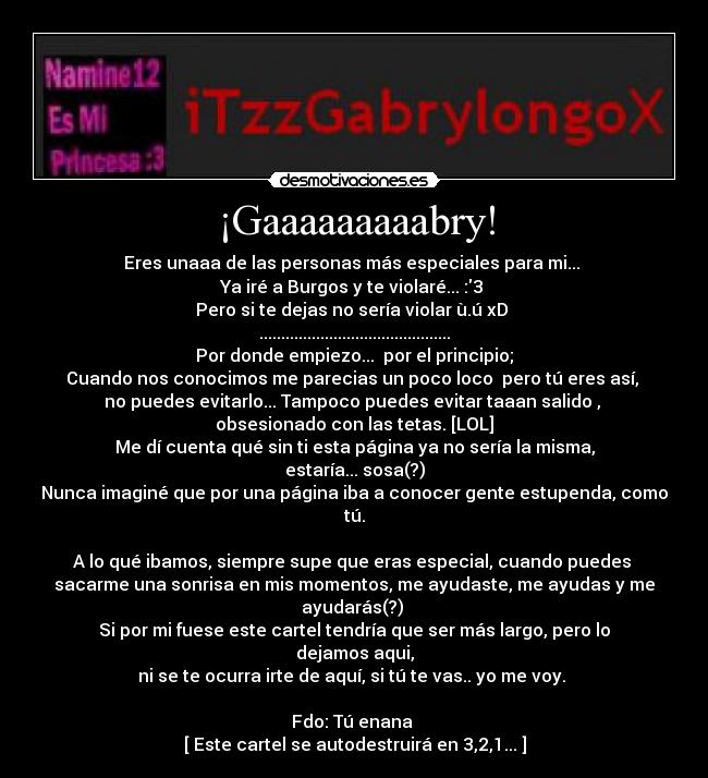 ¡Gaaaaaaaaabry! - 