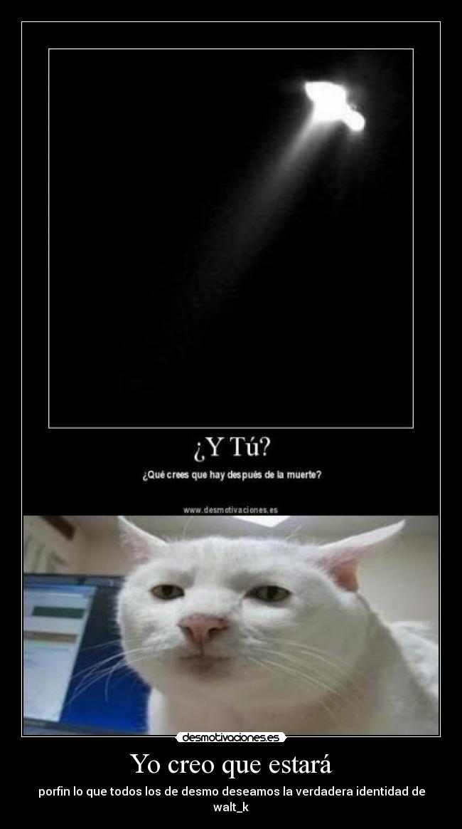 Yo creo que estará -