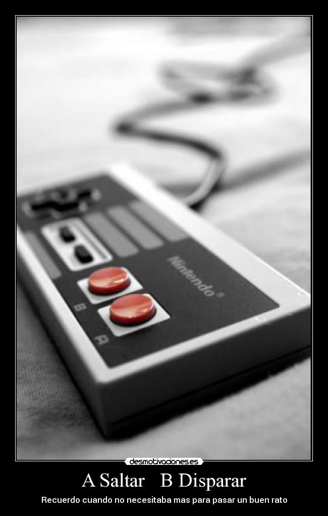 A Saltar B Disparar -